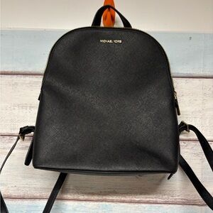 Michael Kors black backpack